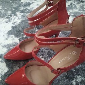 Fire Red Ladies Pumps!!!